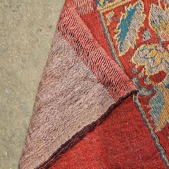 Stunning new in box PASHMINA SHAWL 86x31 so soft gorgeous pattern reds - Picture 7 of 12